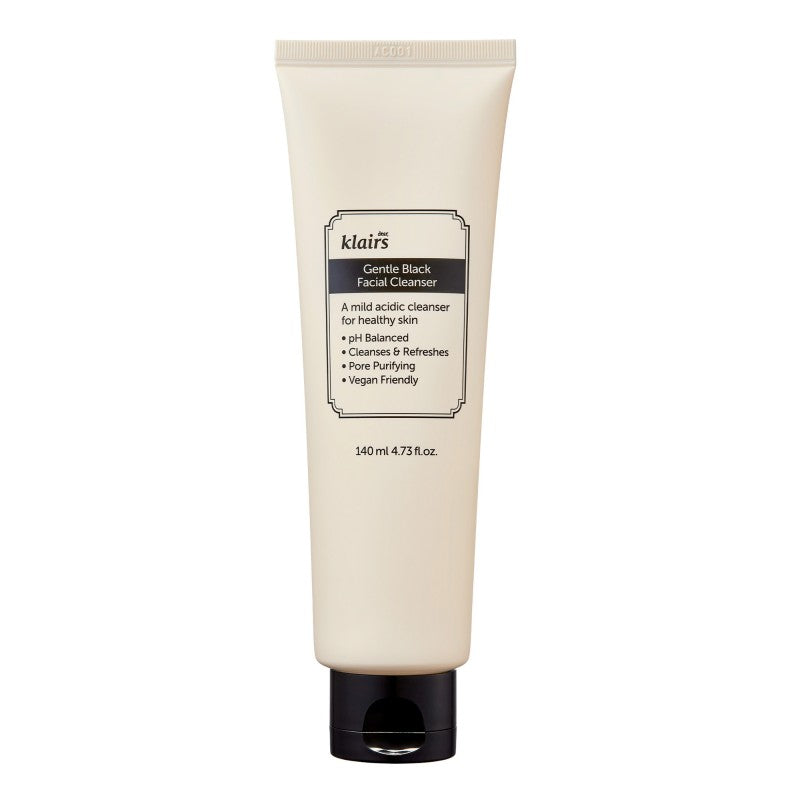 Detergente viso KLAIRS GENTLE BLACK 140 ml
