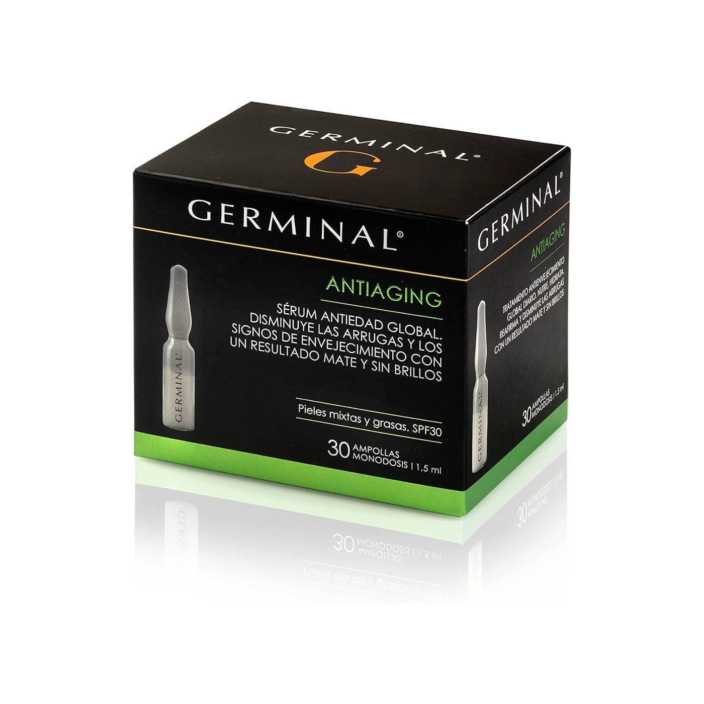 GERMINAL AZIONE PROFONDA fiale anti-età pelli miste e grasse 30 x 1,5 ml