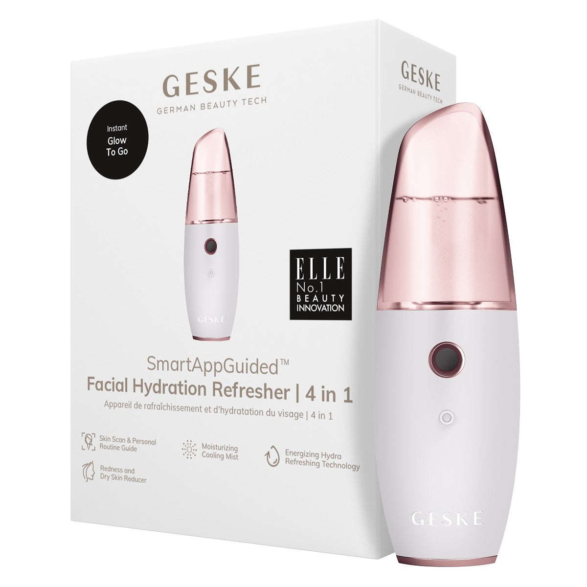 GESKE SMART APP GUIDED idratazione rinfrescante viso 4 in 1 #white 1 pezzo