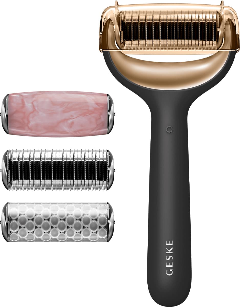 Rullo viso e corpo con microneedle GESKE SMART APP GUIDED 9 in 1 #black 4 u