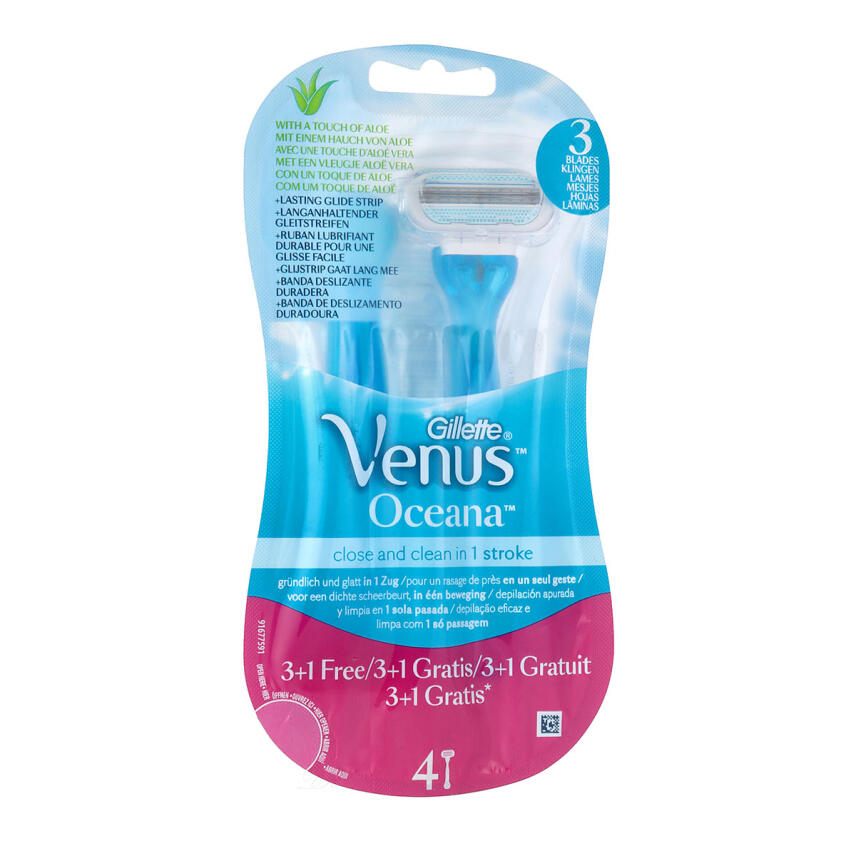 GILLETTE VENUS OCEANA rasoi usa e getta 4 unità