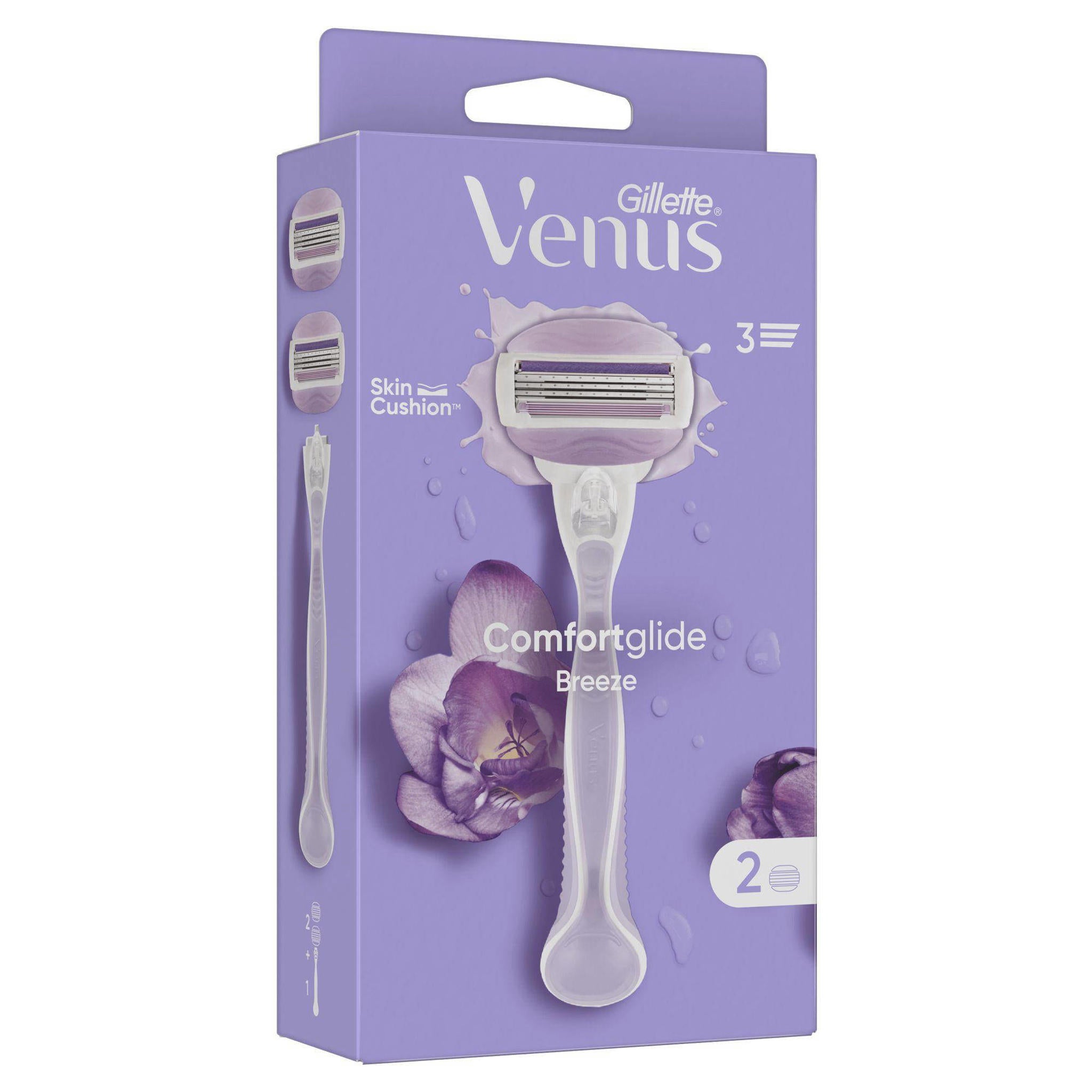 Rasoio GILLETTE VENUS BREEZE + 2 ricariche