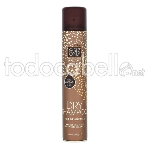 GIRLZ ONLY SHAMPOO SECCO per brune con olio di argan 400 ml