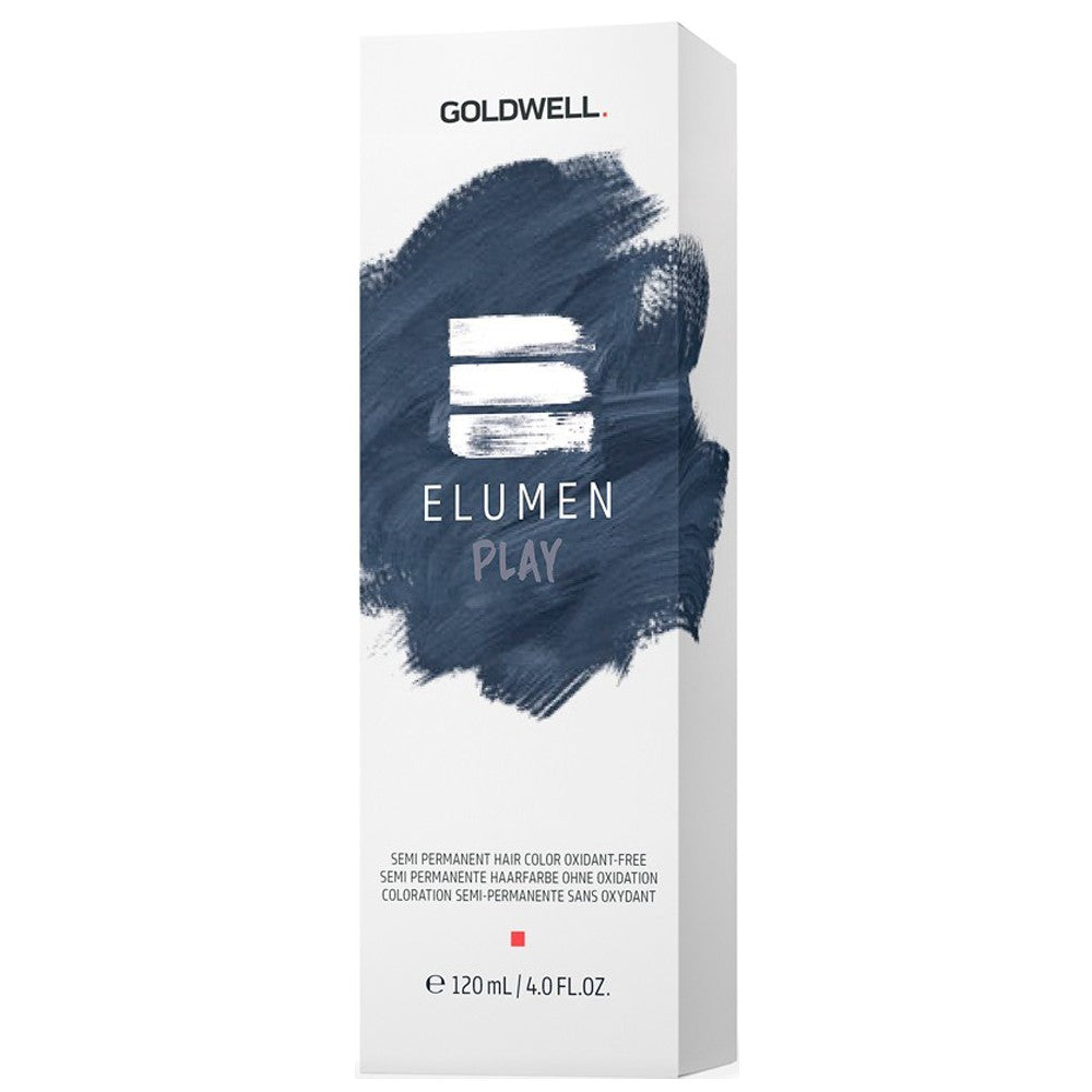 GOLDWELL ELUMEN PLAY coloration semi-permanente sans oxydant #bleu 120 ml