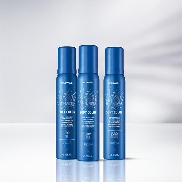 GOLDWELL LIGHTDIMENSIONS soft color colorante in schiuma semi-permanente #10-beige silver