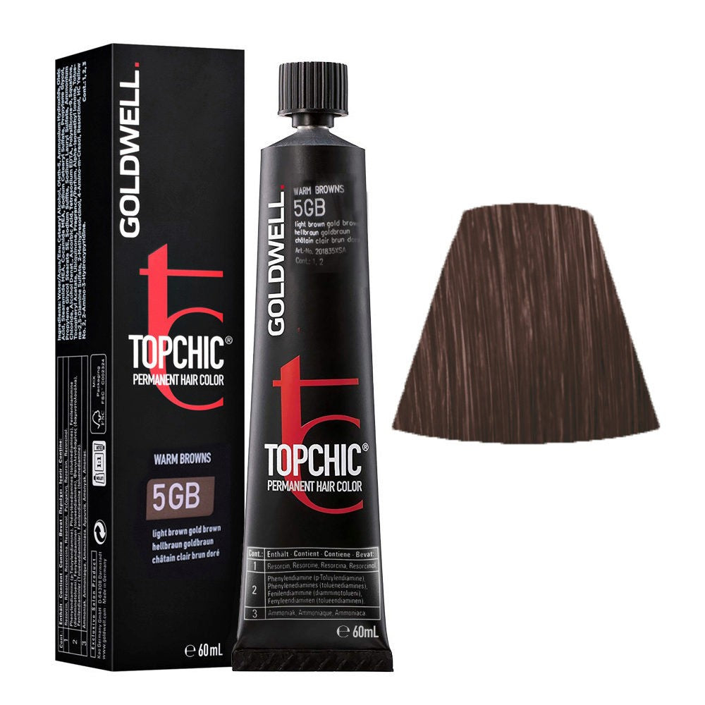 GOLDWELL TOPCHIC colorazione permanente #5GB 60 ml