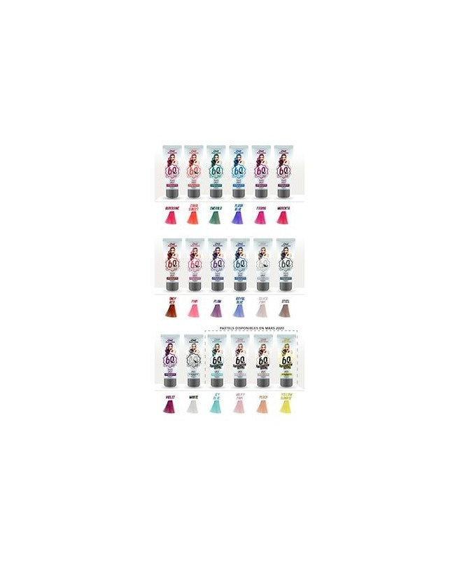Coloration capillaire HAIRGUM SIXTY'S COLOR #émeraude