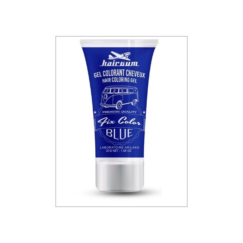 HAIRGUM FIX COLOR gel colorante #blu