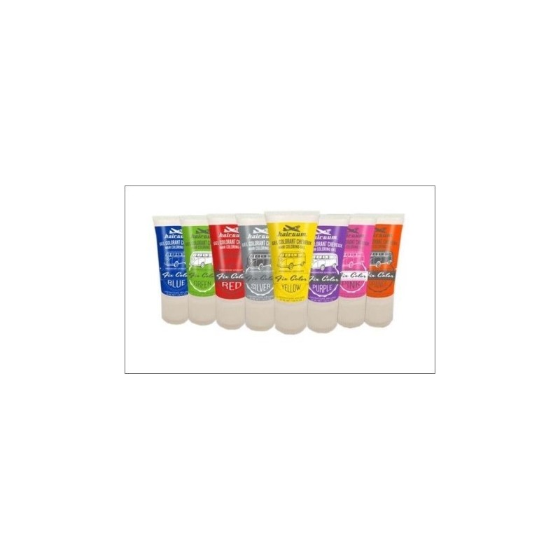 HAIRGUM FIX COLOR gel colorante #blu