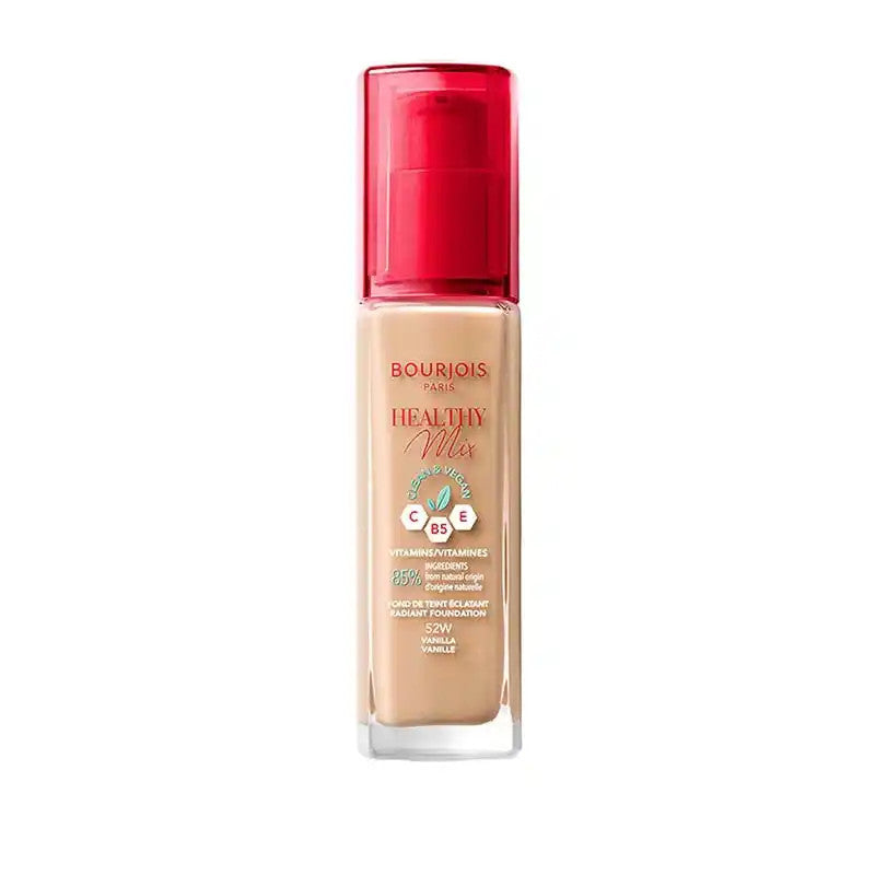 BOURJOIS HEALTHY MIX radiant foundation #52-vanilla