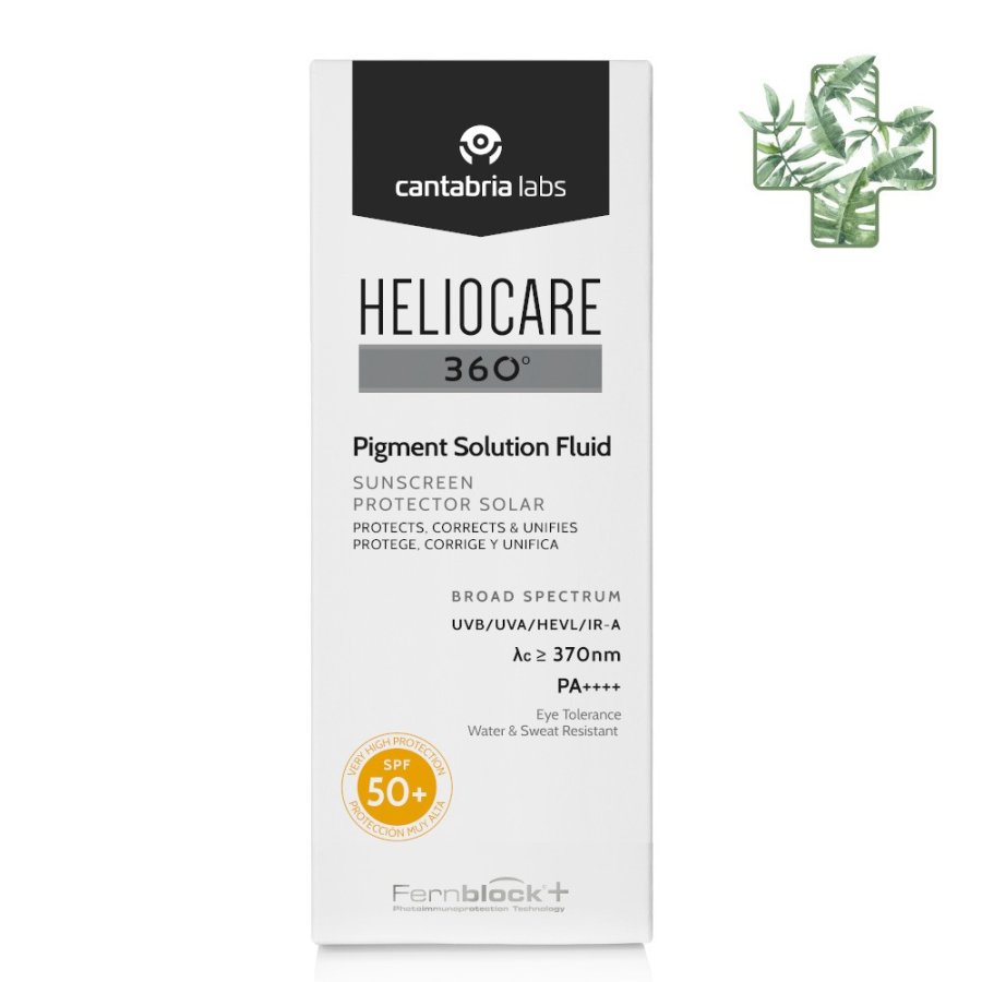 HELIOCARE 360° FLUID PIGMENT SOLUTION SPF50+ lot de 2