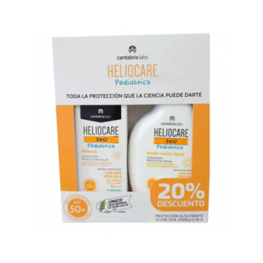 HELIOCARE 360° PEDIATRICS MINERAL SPF50+ CONFEZIONE 2 pz