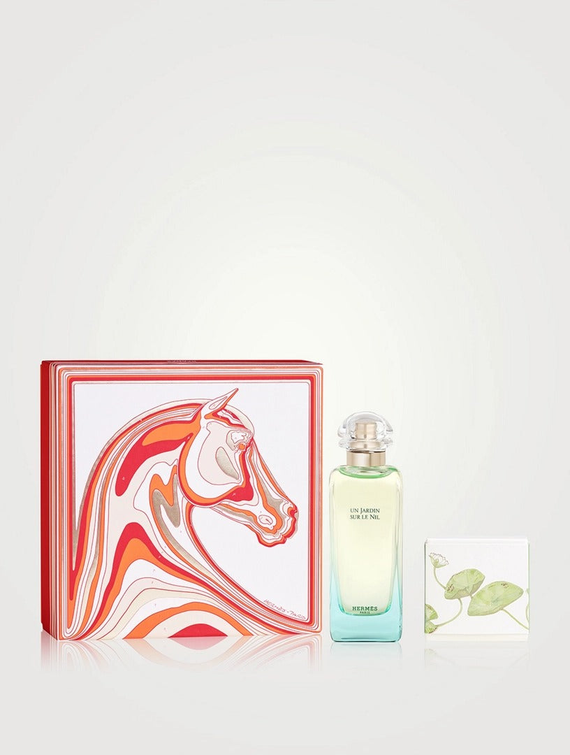 HERMÈS UN JARDIN SUR LE NIL COFANETTO 2 pz