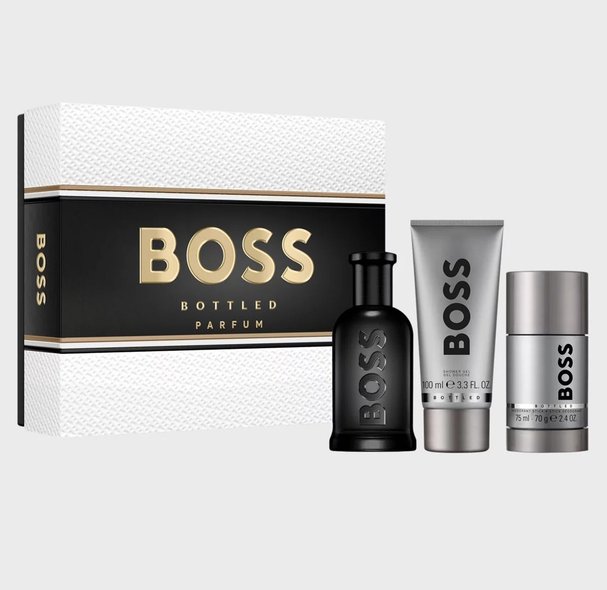 HUGO BOSS-BOSS BOSS BOTTLED PARFUM CASE 3 pcs