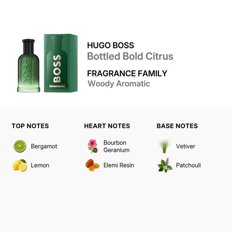 HUGO BOSS-BOSS BOSS BOTTLED BOLD CITRUS edp vapo ed. lim. 100 ml