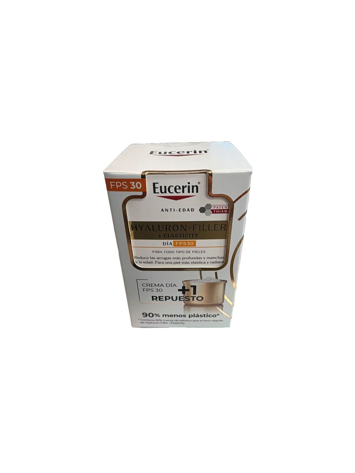 EUCERIN HYALURON FILLER + ELASTICITY GIORNO SPF30 + RICARICA 2 pz