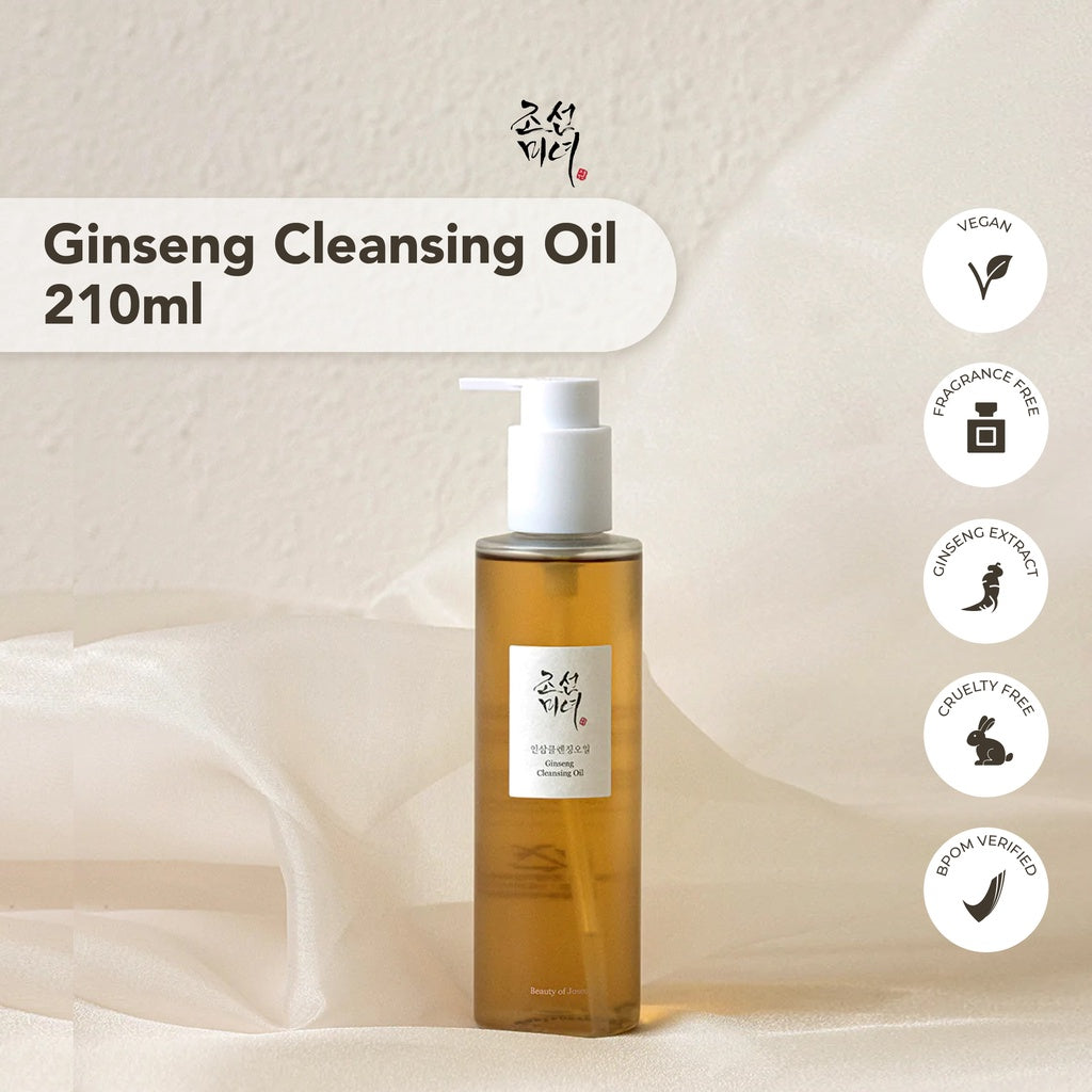 HUILE DÉMAQUILLANTE AU GINSENG BEAUTY OF JOSEON 210 ml