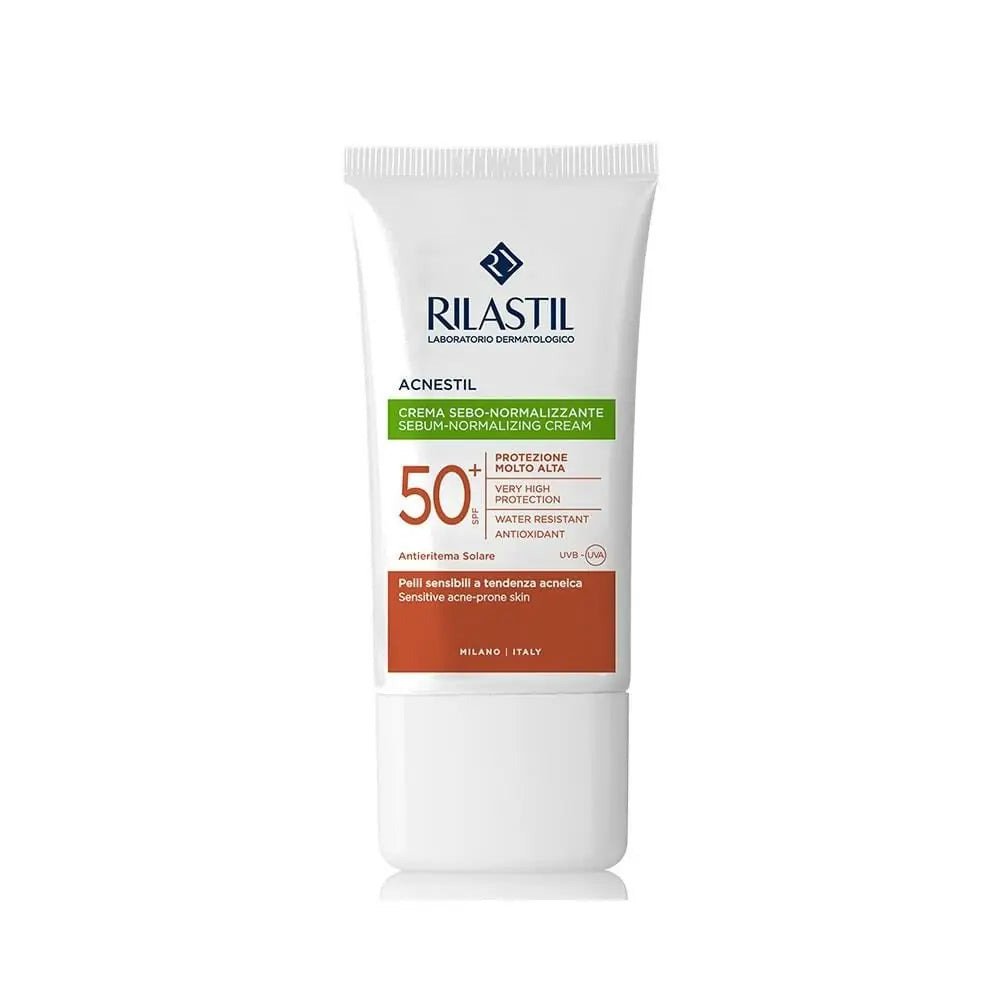 RILASTIL SUN SYSTEM acnestil fotoprotettore solare anti-imperfezioni SPF50+ 40 ml