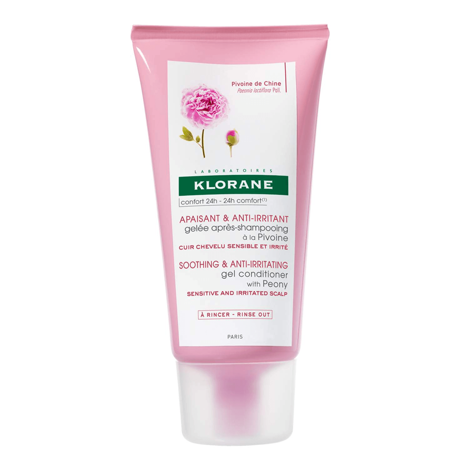KLORANE À LA PIVOINE BIO après-shampoing apaisant 150 ml
