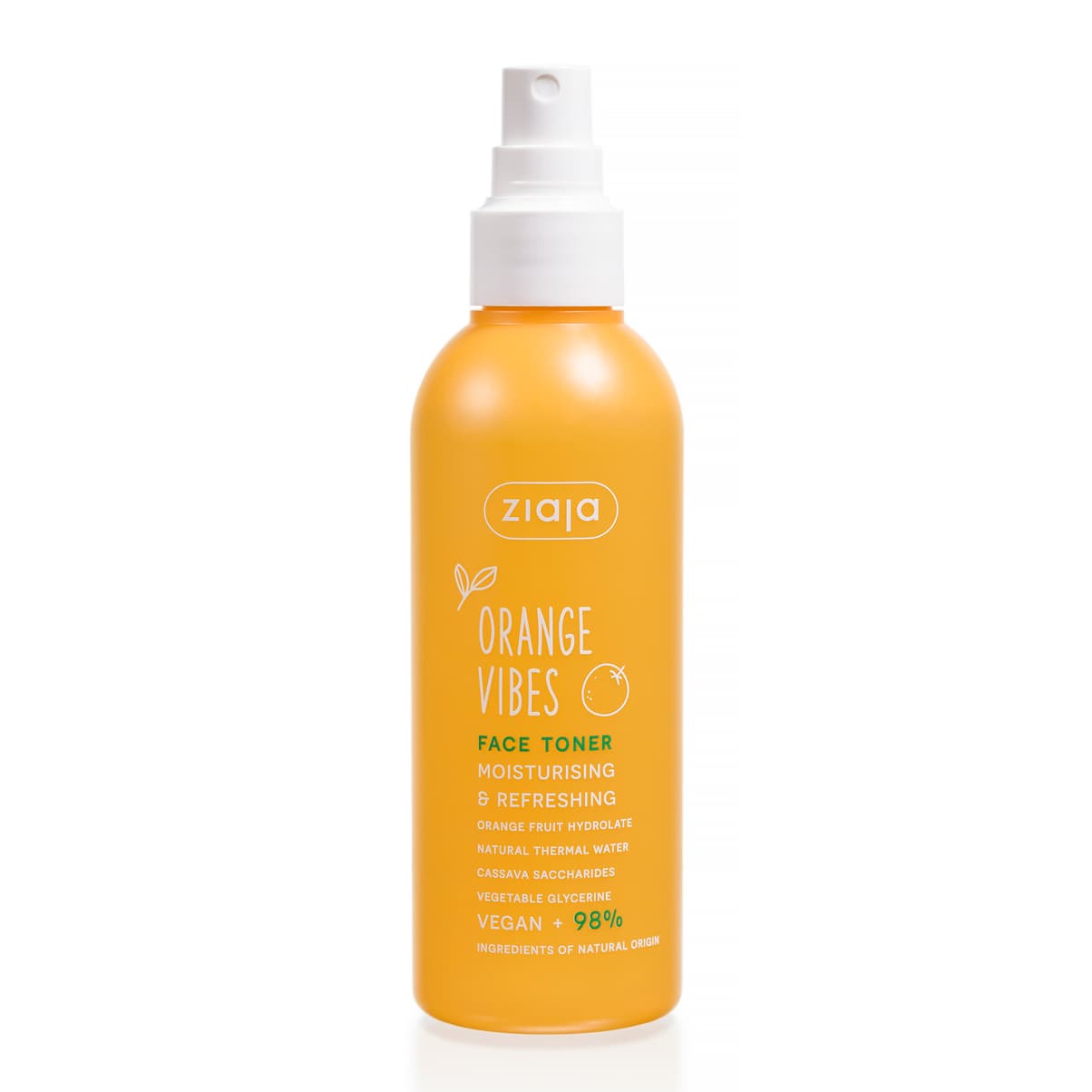 ZIAJA COCONUT & ORANGE VIBES tonico viso idratante e rinfrescante 190 ml
