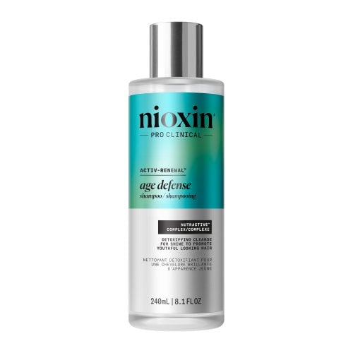 NIOXIN AGE DEFENSE shampooing anti-âge purifie le cuir chevelu avec du niacinamide 240 ml