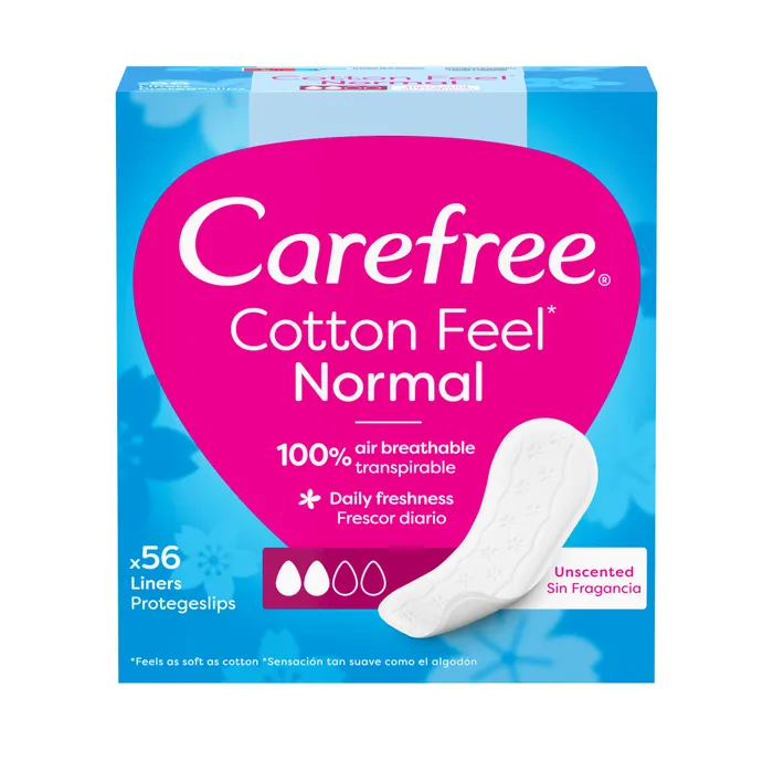 CAREFREE FLEXIFORM protective cotton unscented 56 u
