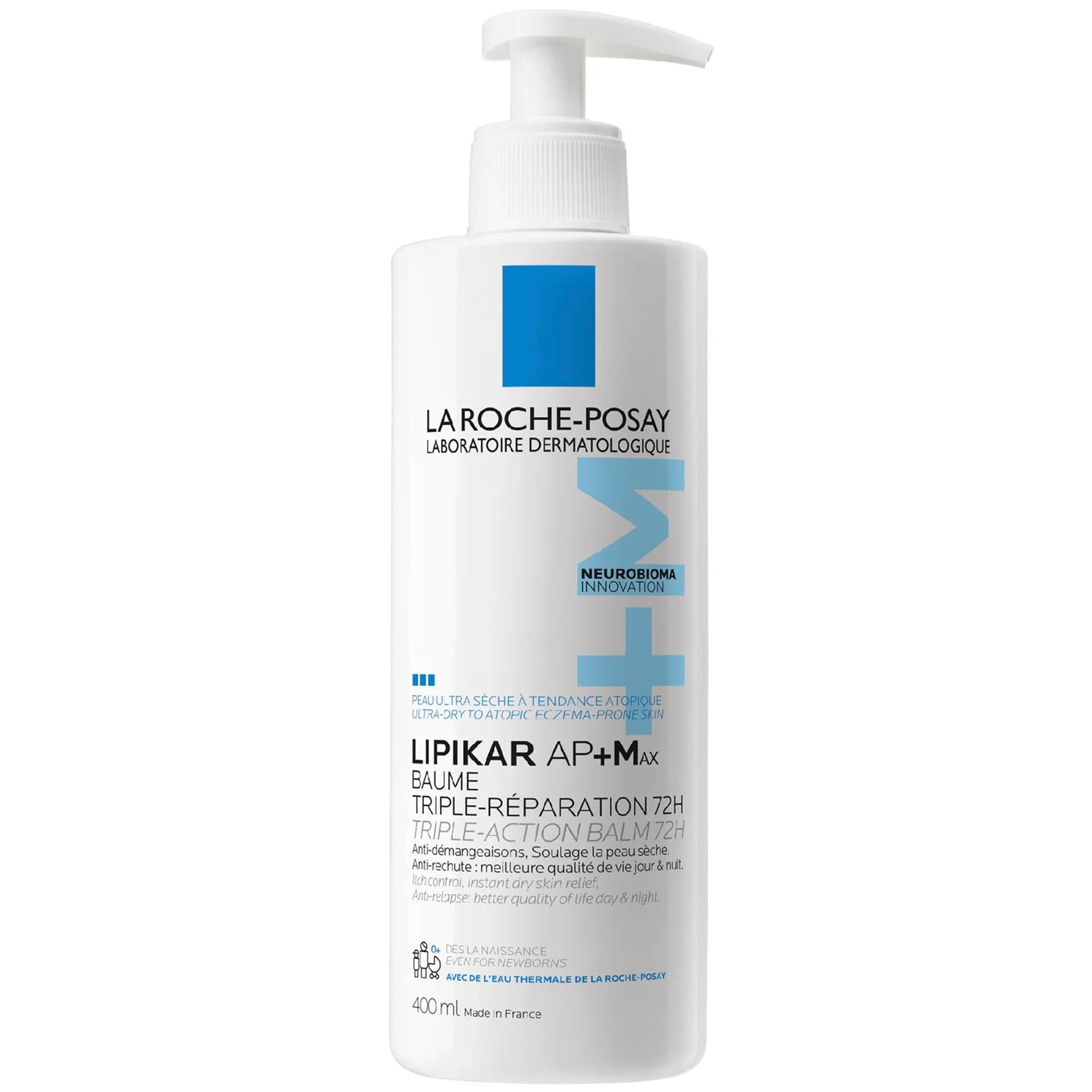 LA ROCHE POSAY LIPIKAR BAUME AP+M balsamo relipidante tripla azione 72H 400 ml