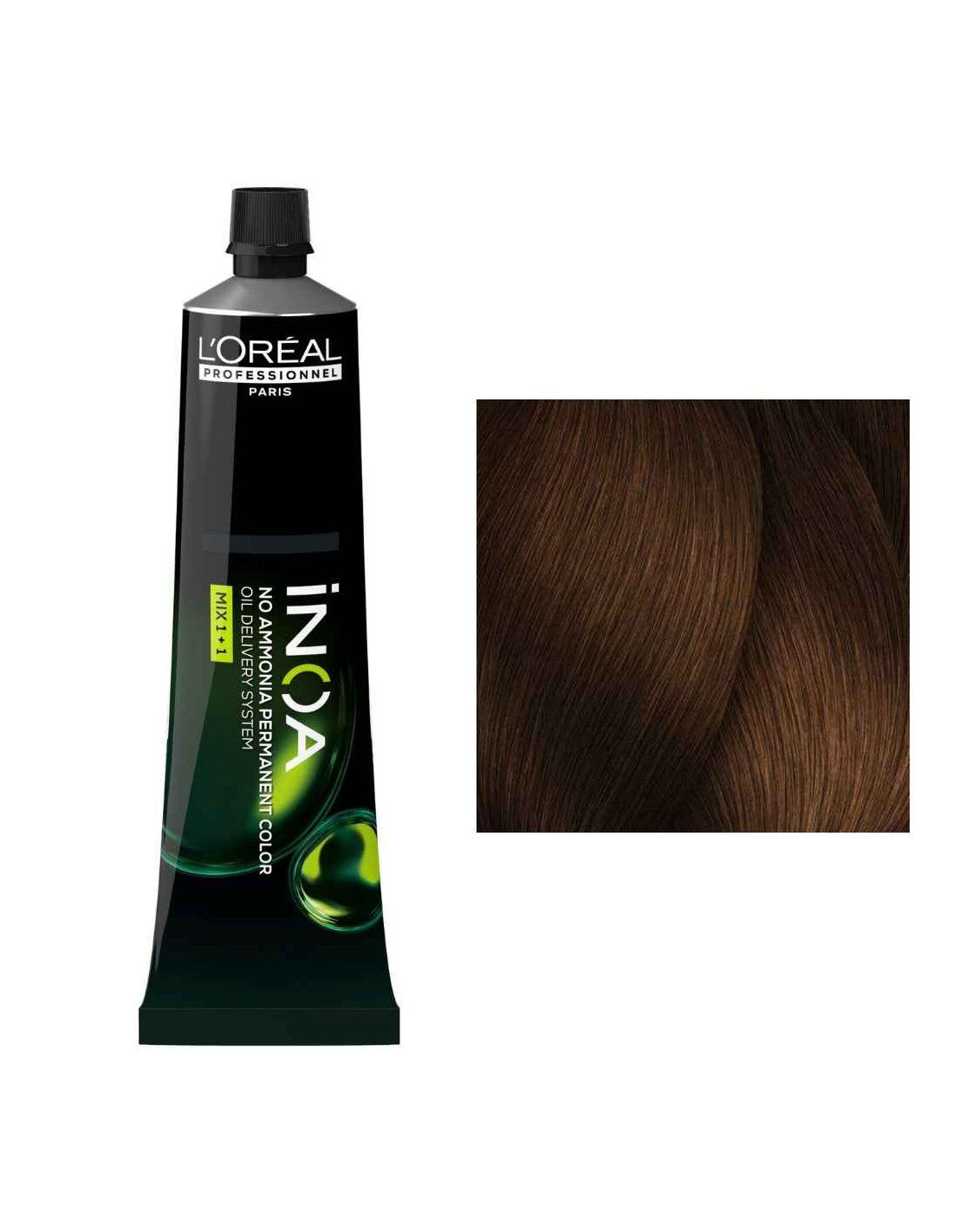 L'ORÉAL PROFESSIONNEL PARIS INOA no ammonia permanent color #6.34 60 gr