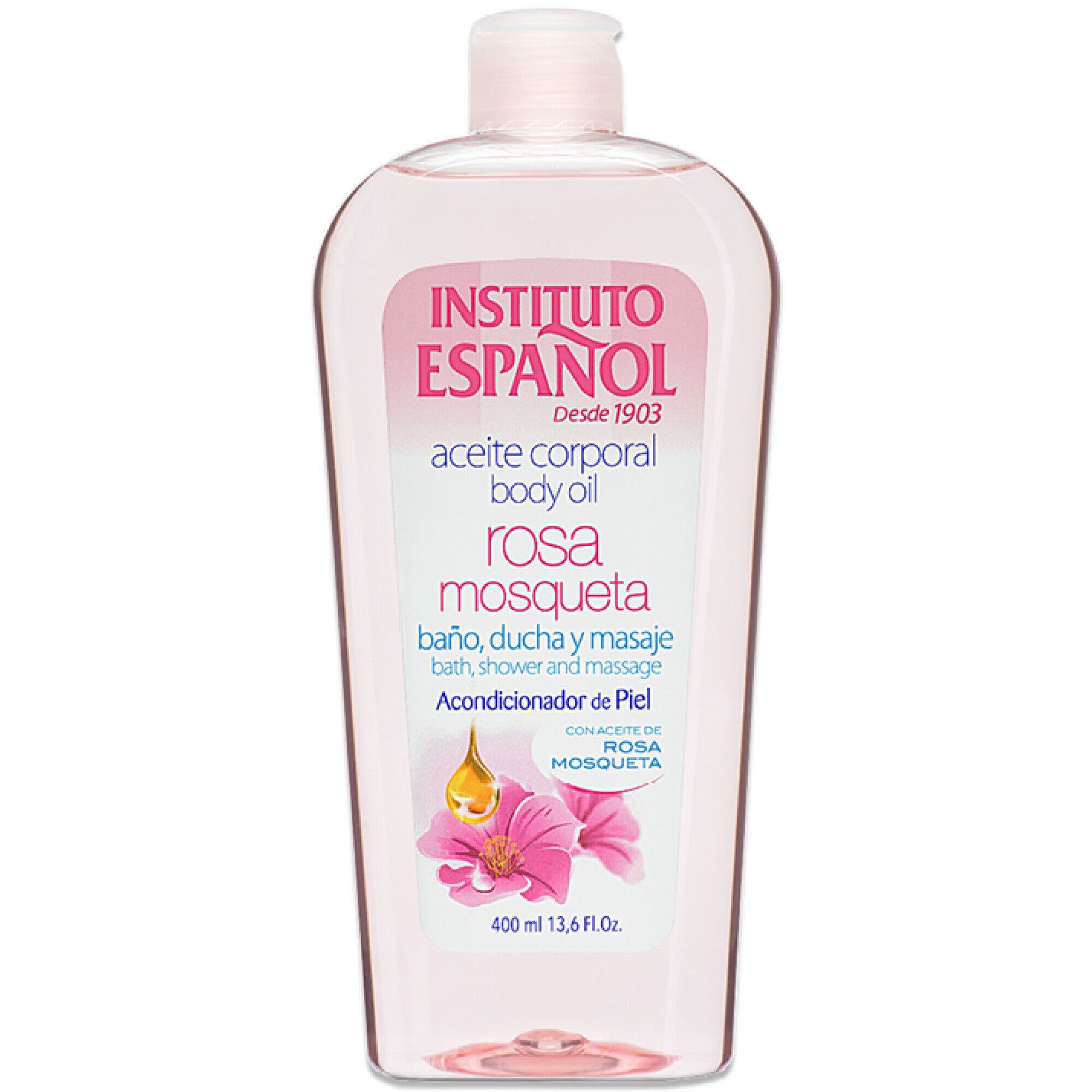 INSTITUTO ESPAÑOL ROSE MUSQUÉE lait corporel hydratant 950 ml