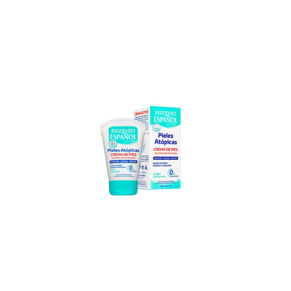 INSTITUTO ESPAÑOL ATOPIC SKIN moisturizing and repairing foot cream 100 ml