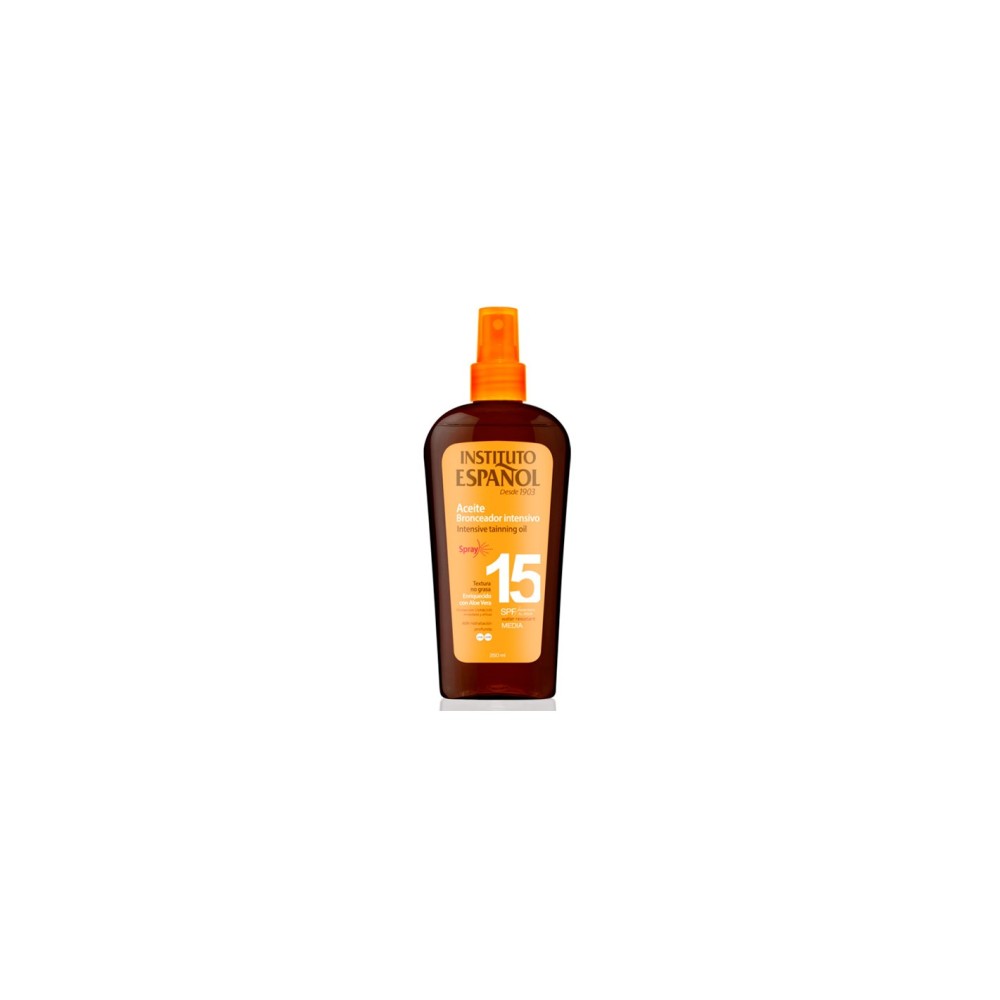 INSTITUTO ESPAÑOL HUILE SOLAIRE SPRAY intensive SPF15 250 ml