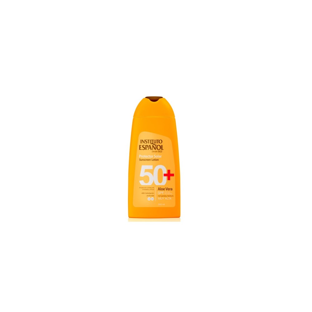 INSTITUTO ESPAÑOL Lait Solaire à l'Aloe Vera FPS 50+ 300 ml