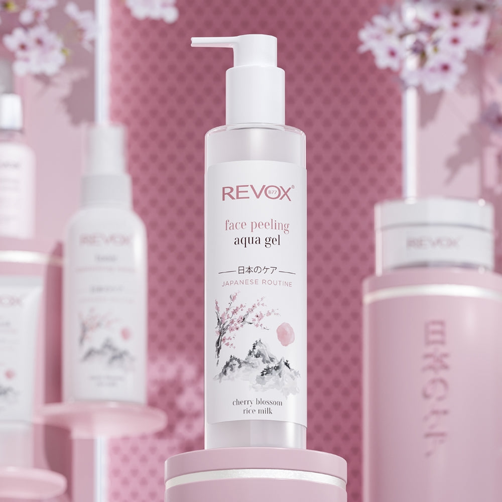 REVOX B77 JAPANESE ROUTINE face peeling aqua gel 250 ml