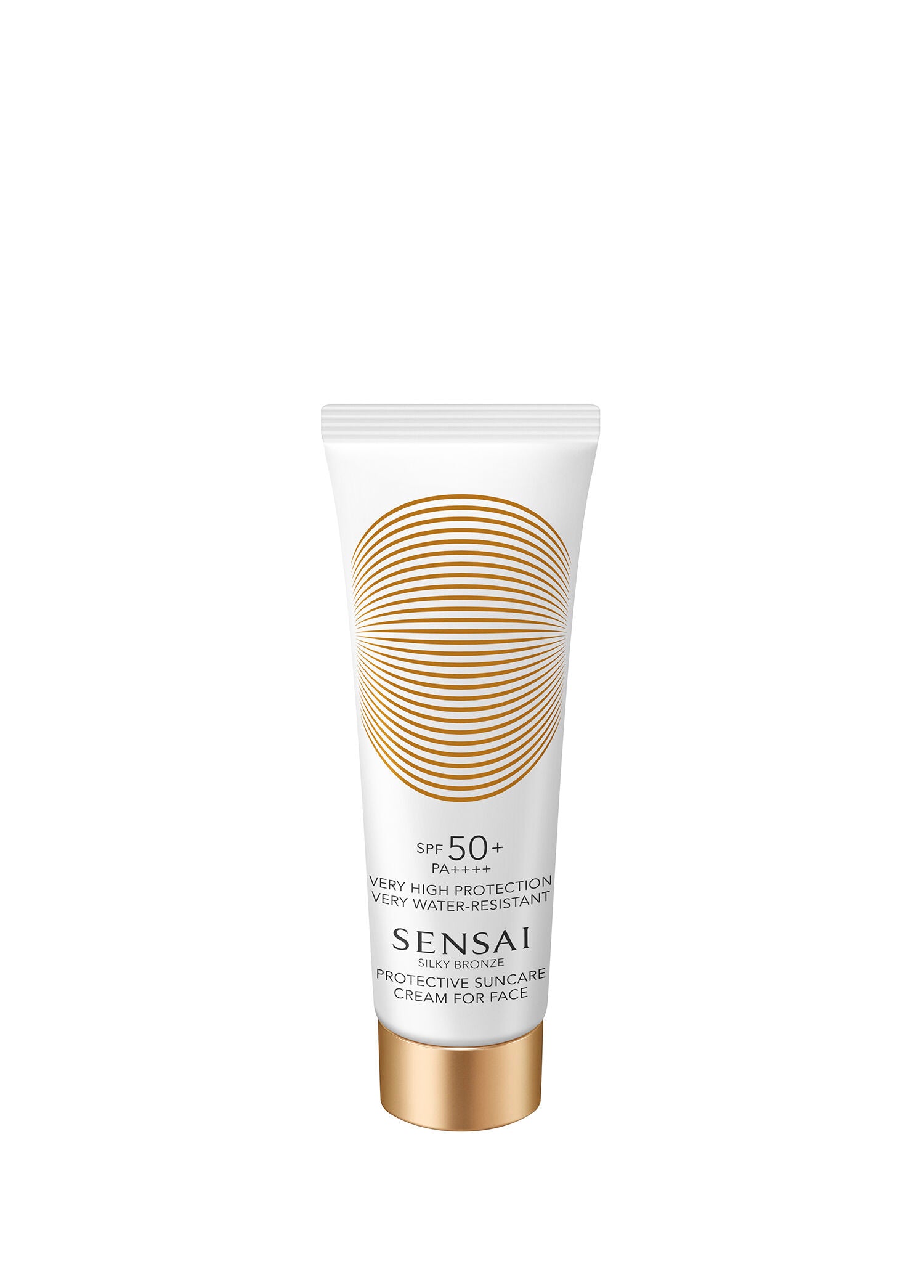 SENSAI SILKY BRONZE crème solaire protectrice visage SPF50+ 50 ml
