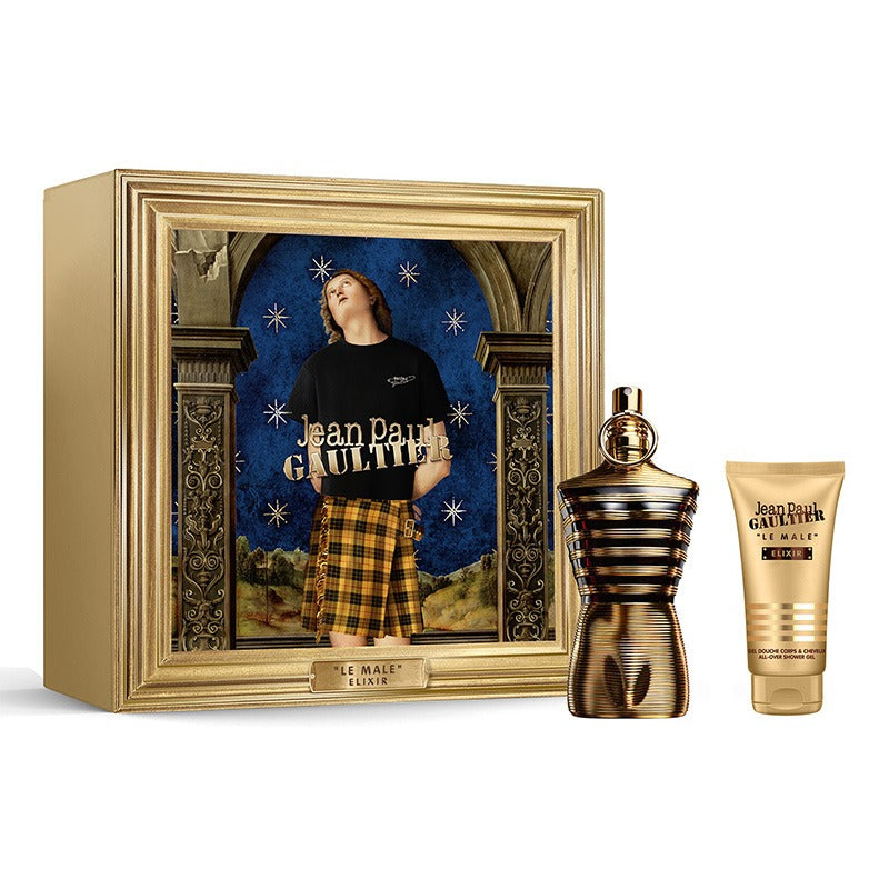 JEAN PAUL GAULTIER LE MALE ELIXIR PARFUM CASE 2 pcs