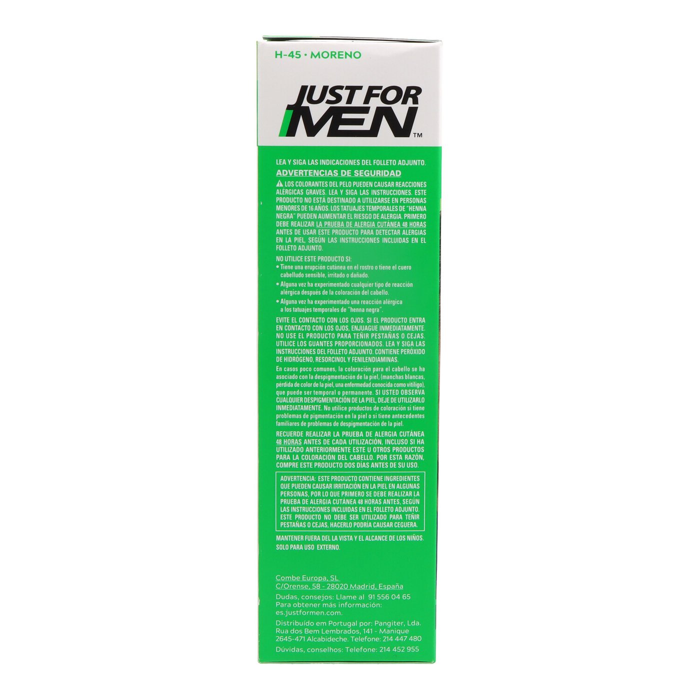 JUST FOR MEN COLORANT in shampoo #brown 30 ml