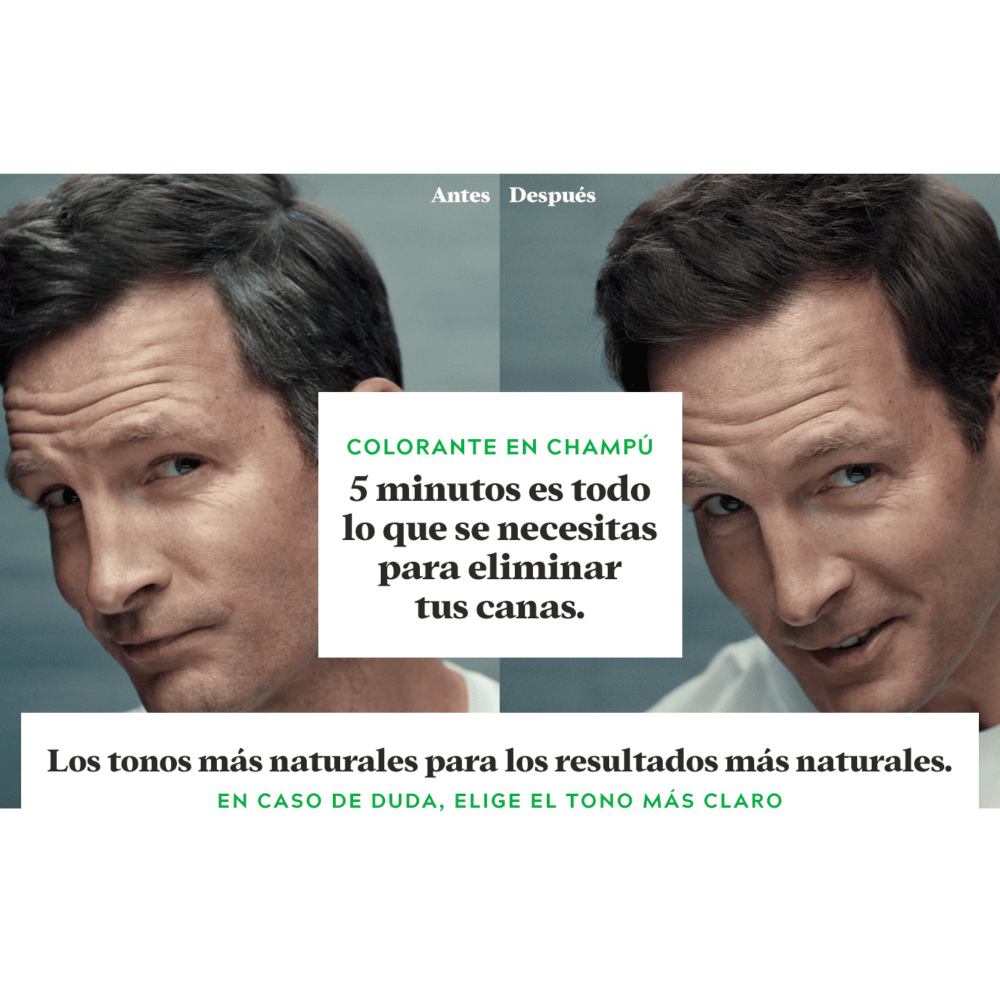 JUST FOR MEN COLORANTE in shampoo #castano medio 30 ml