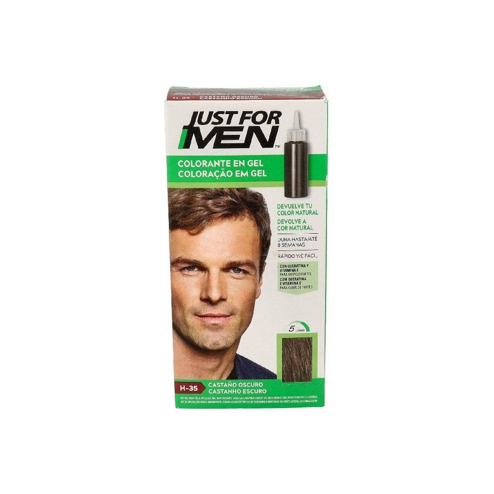 JUST FOR MEN COLORANTE in shampoo #scuro 30 ml