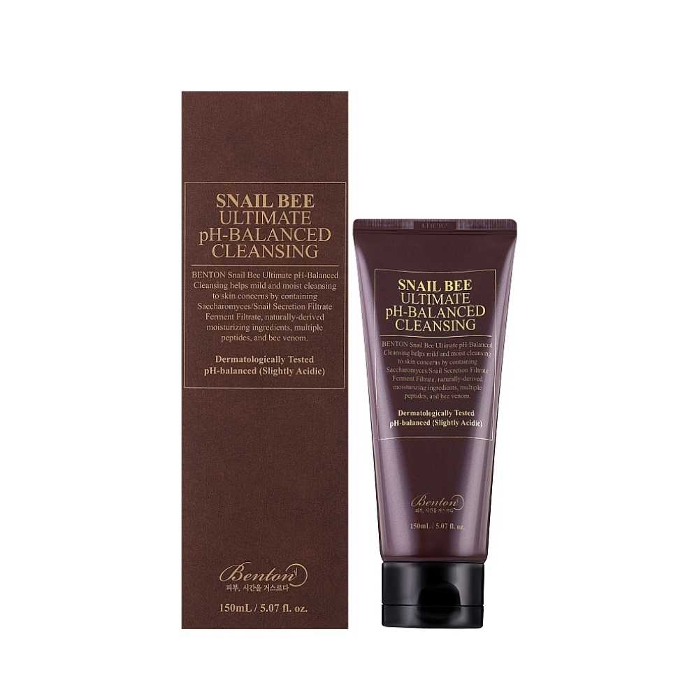 BENTON SNAIL BEE ULTIMATE ph-balanced cleansing 150 ml