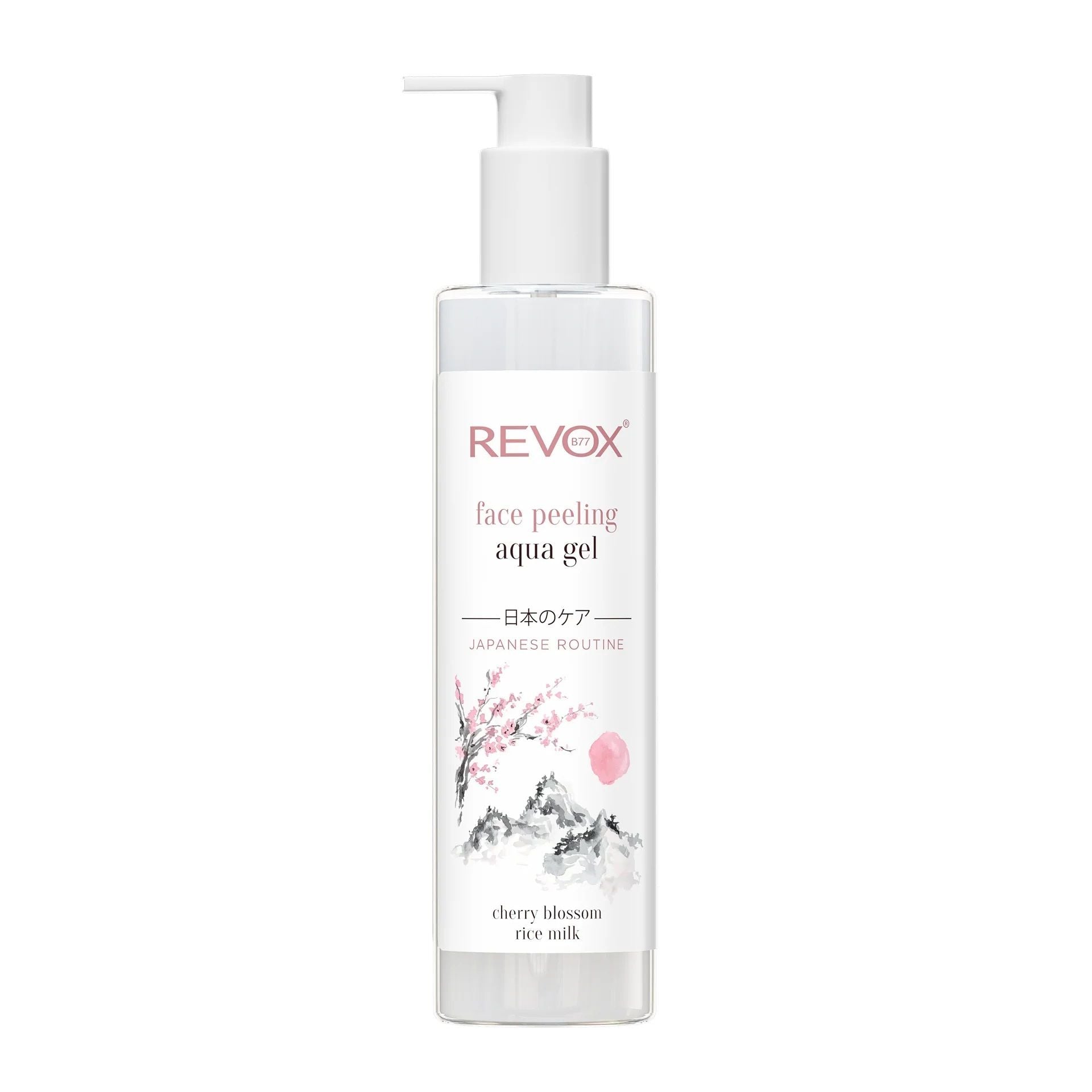REVOX B77 JAPANESE ROUTINE face peeling aqua gel 250 ml