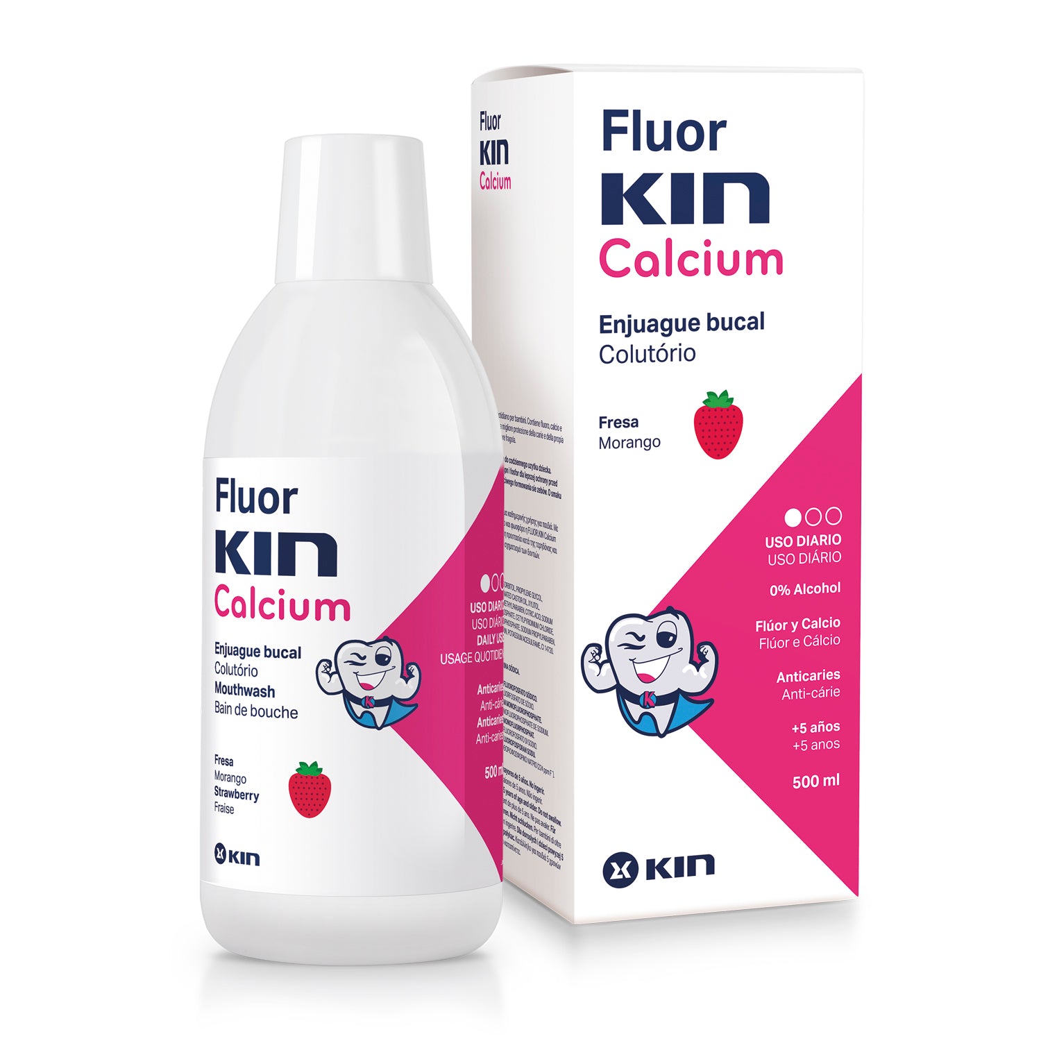 FLUORKIN CALCIUM collutorio 500 ml