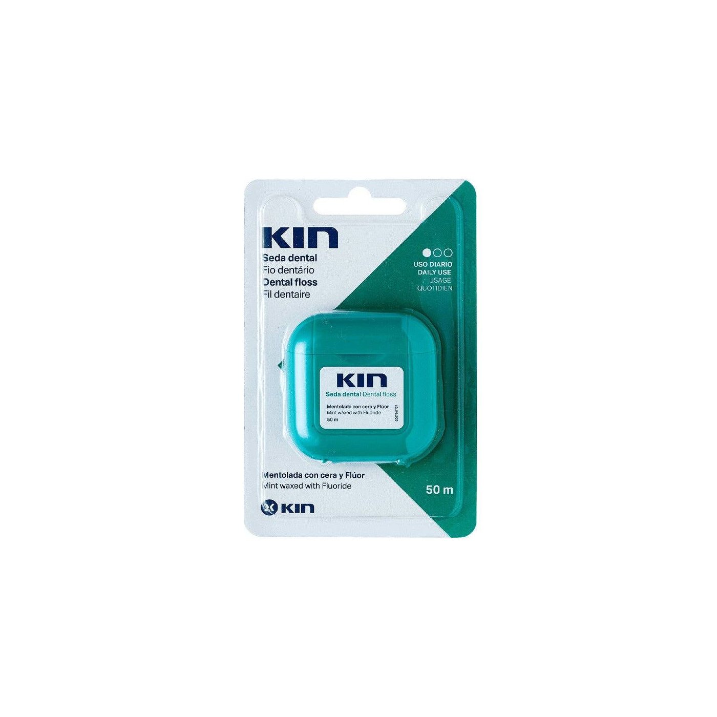 KIN filo interdentale cerato al mentolo 50 ml