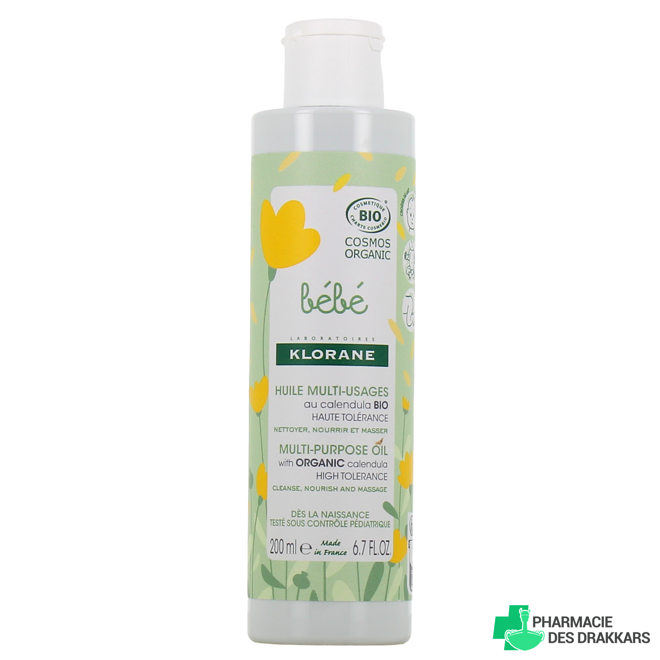 KLORANE BÉBÉ BIO multipurpose oil 200 ml