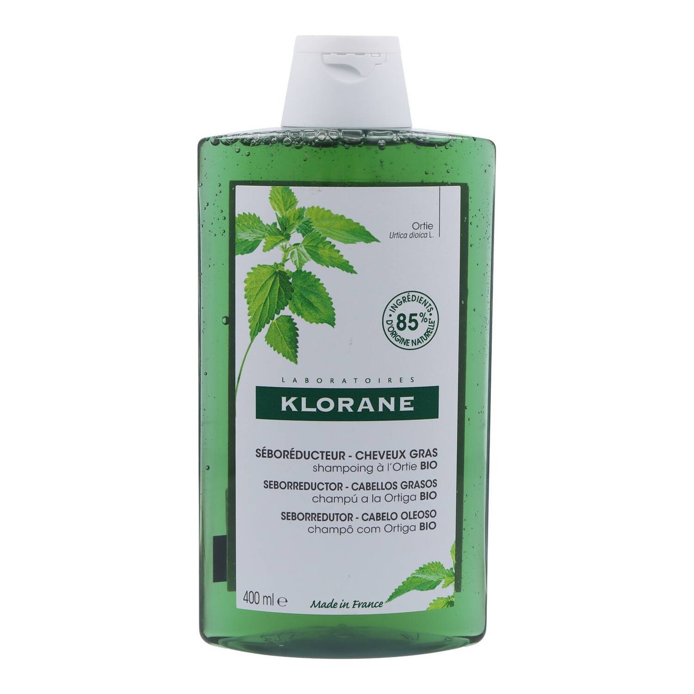 KLORANE ALLA ORTICA BIO shampoo sebo-regolatore per capelli grassi 400 ml