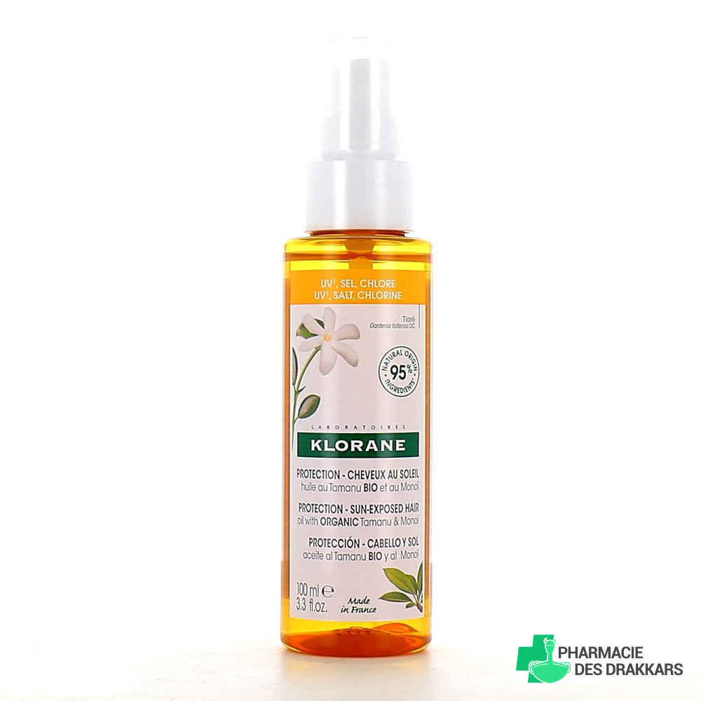 KLORANE POLYSIANES MONOÏ E TAMANU BIO olio per capelli 100 ml