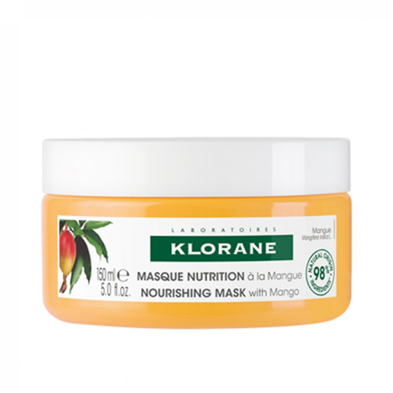 KLORANE AL MANGO maschera nutriente per capelli secchi 150 ml