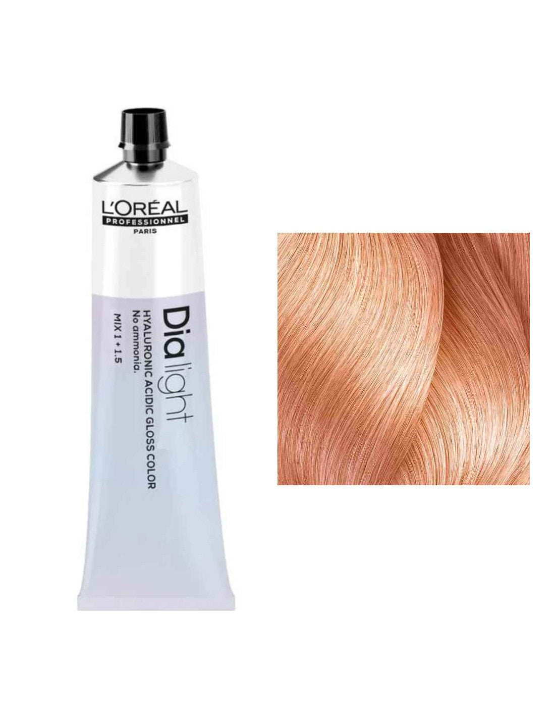 L'ORÉAL PROFESSIONNEL PARIS DIA LIGHT gel-crème acide sans ammoniaque #10.24 60 ml