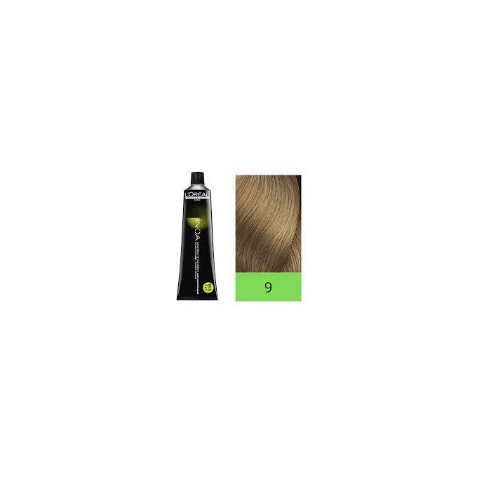 L'ORÉAL PROFESSIONNEL PARIS INOA coloration permanente sans ammoniaque #9.0 60 gr
