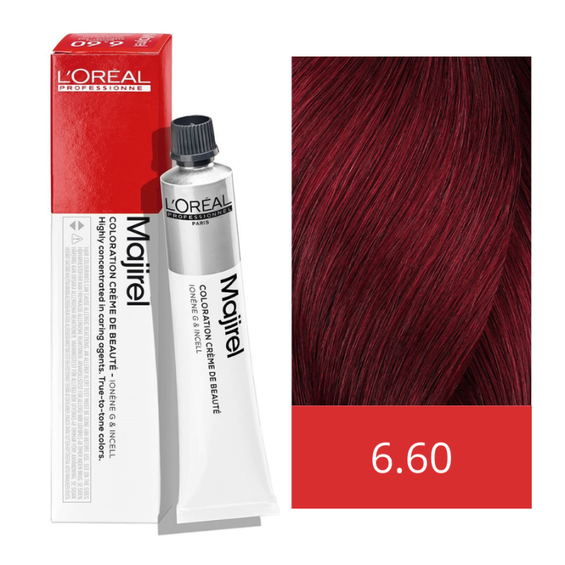 L'ORÉAL PROFESSIONNEL PARIS MAJIREL ionène G coloration crème #6,60 50 ml