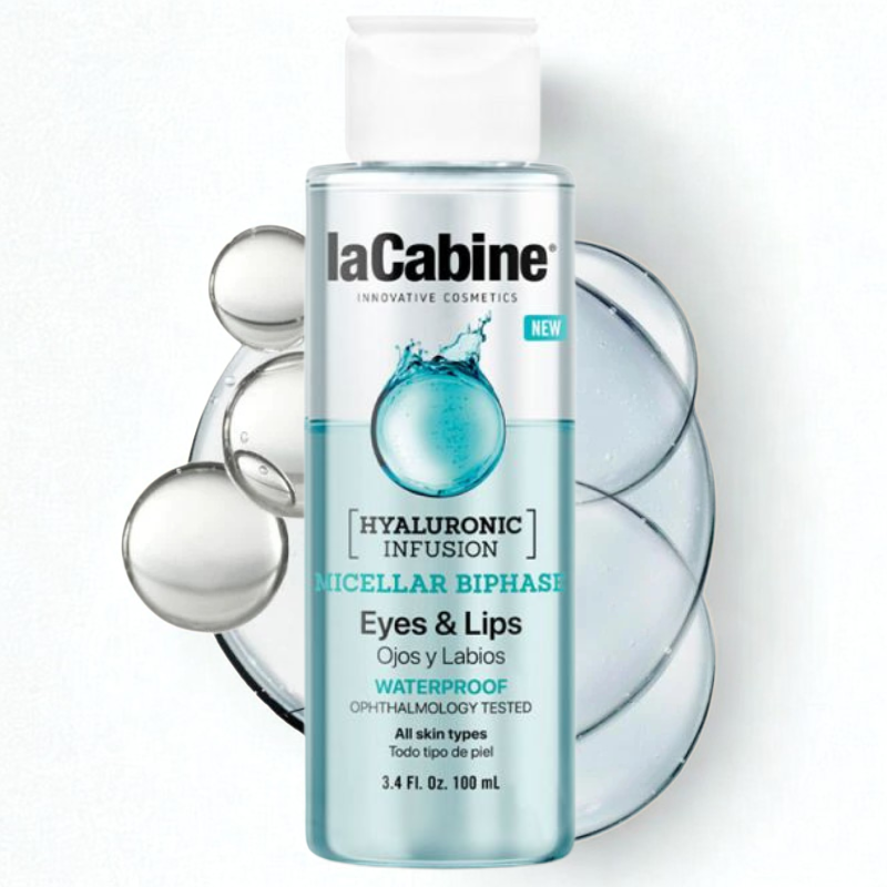 LA CABINE PERFECT CLEAN BIPHASSE eye make up remover 100 ml